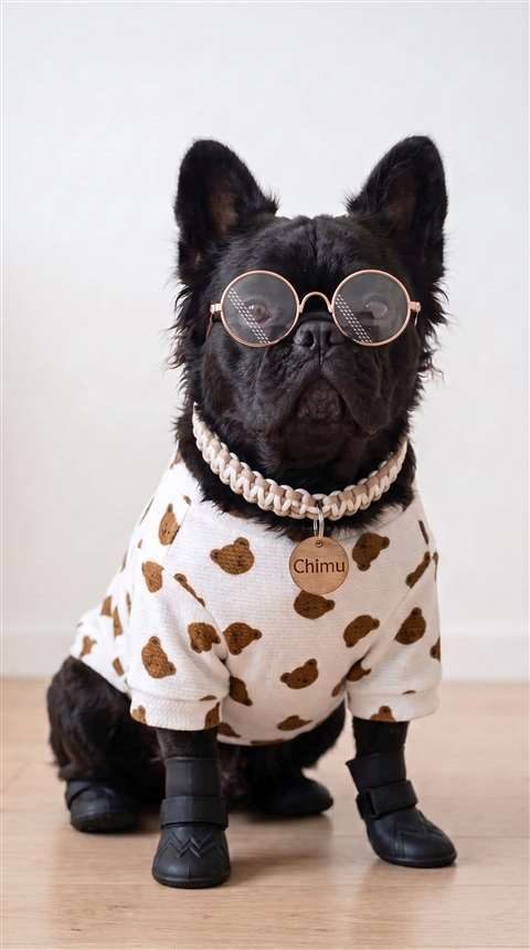 Chimuelo con lentes